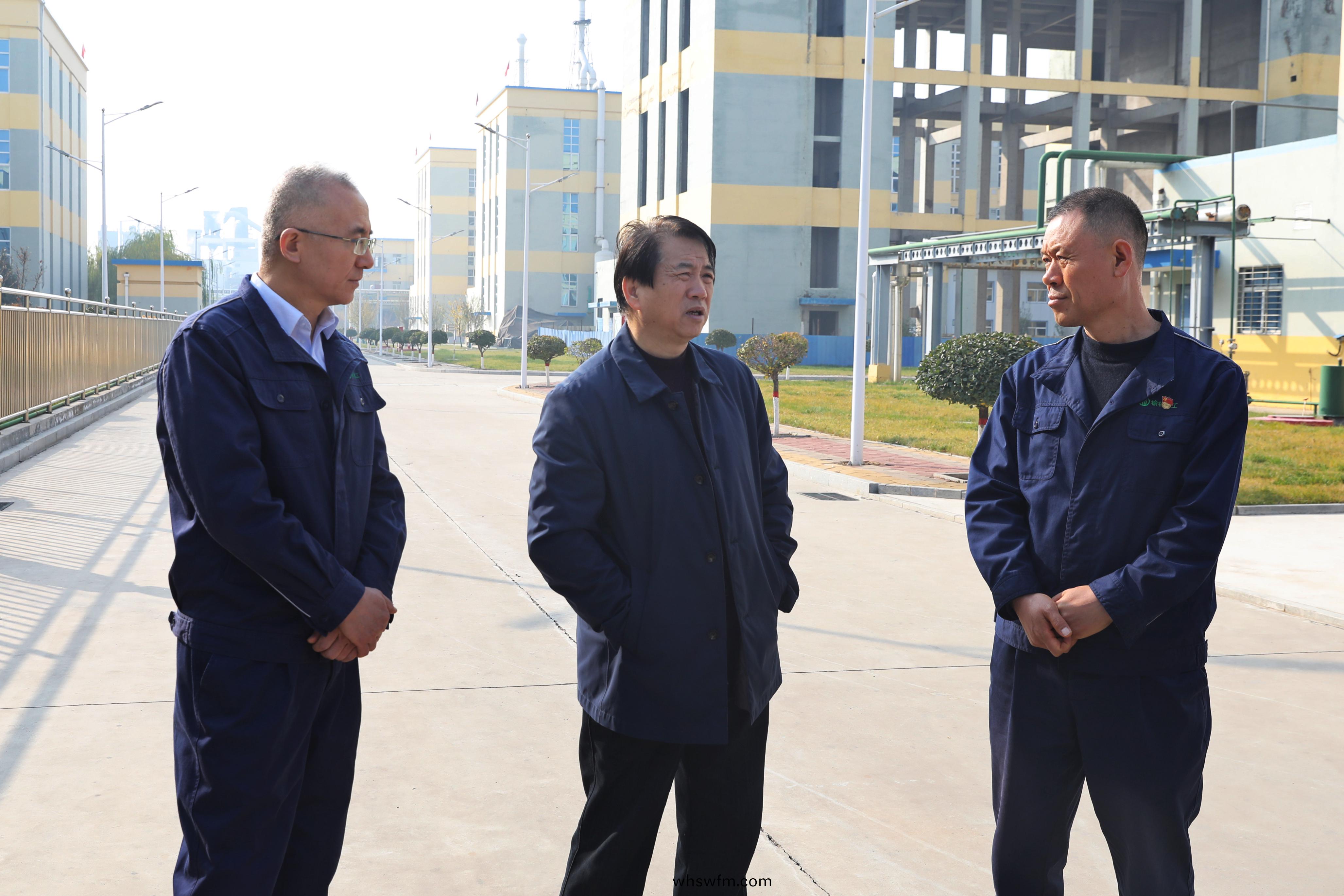 市政(zheng)協(xié)(xie)副主蓆(xi)韓(han)文(wen)讓蒞(li)臨公司(si)調(diào)研指導(dǎo)